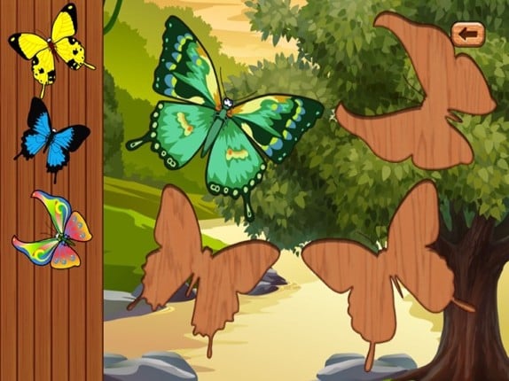 Butterfly baby games - learn with kids color game Image