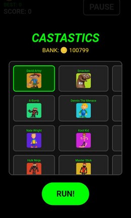 Castastics On The Run Image