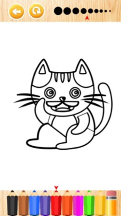 Cat Animal Coloring Drawing Book For Kids &amp; Adults screenshot