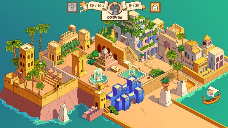 Cats Visiting Historical Times screenshot