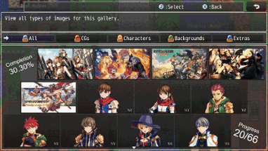 CG Gallery plugin for RPG Maker MZ Image