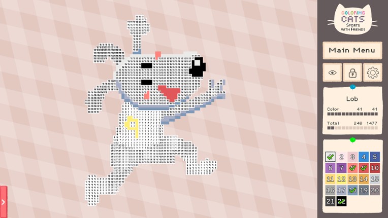 Coloring Cats: Sports With Friends screenshot