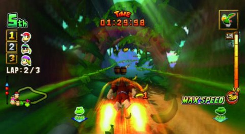 Donkey Kong Barrel Blast screenshot