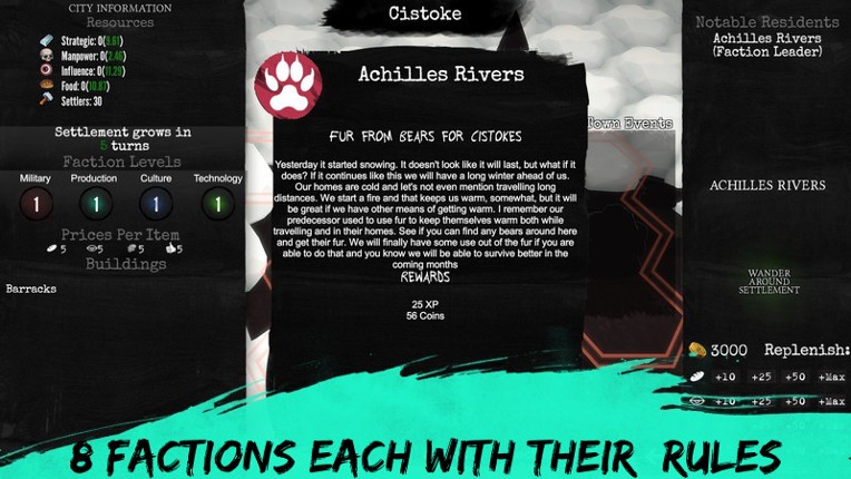 fullybroKEN - A Unique Mix of 4X / Post-Apocalypse / RPG / Roguelike screenshot