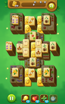 Mahjong Forest Puzzle Image