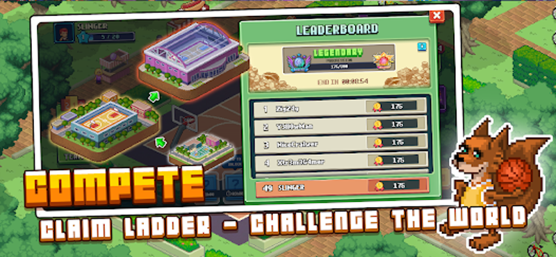 Pixel Basketball: Multiplayer screenshot