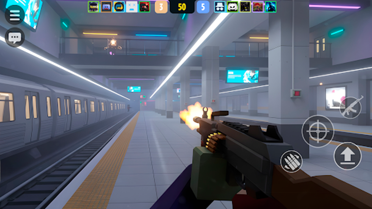 BLOCKFIELD — PvP Pixel Shooter screenshot