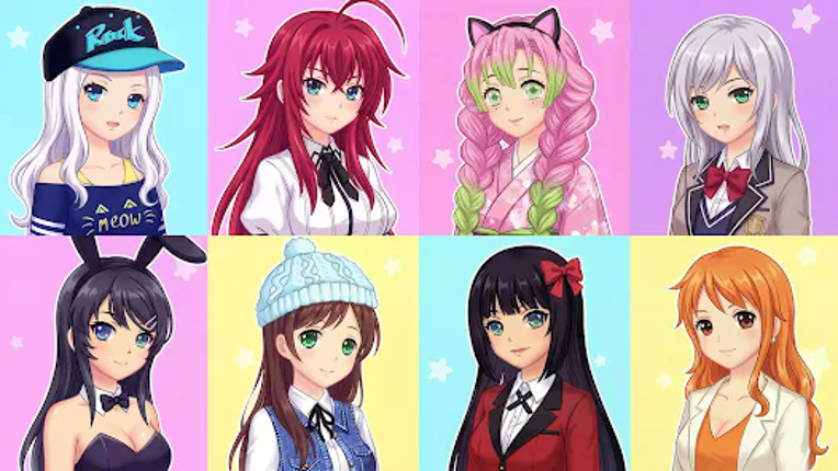 Anime Dress Up Games For Girls Image