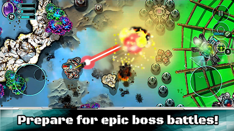 RoboStrike: Galaxy Defense screenshot