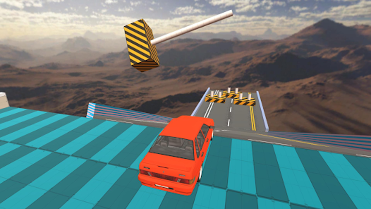 Car Crash Stunt ramp: Spusk 3D screenshot