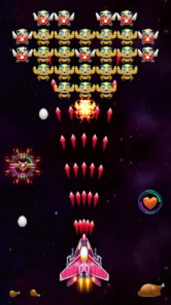 Galaxy Attack: Chicken Shooter screenshot