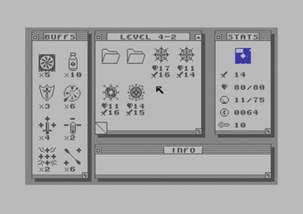 Binary Battle (Playdate) screenshot