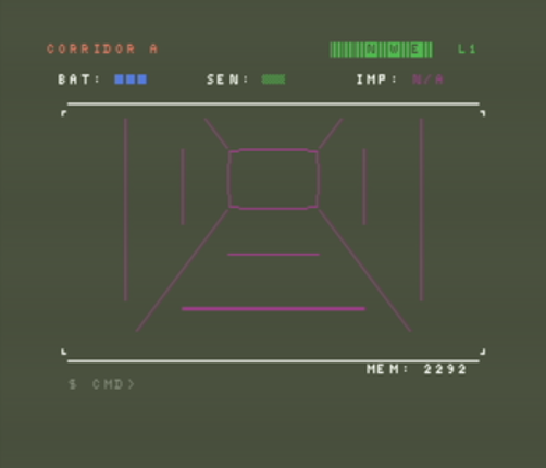 Sad Droid (C64) Commodore 64 screenshot