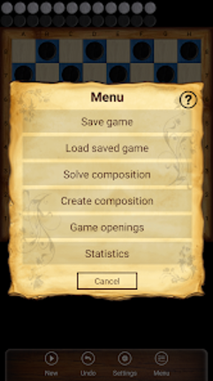 Shashki - Russian checkers screenshot