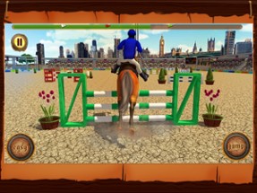 Horse Show Jumping Challenge Image