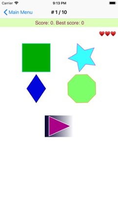 Kazakh Numbers, Shapes Colors screenshot