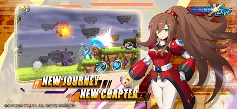 MEGA MAN X DiVE - MOBILE screenshot