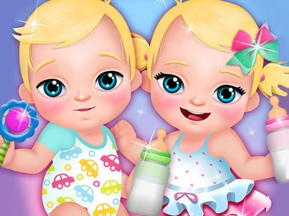 My New Baby Twins Game Cover