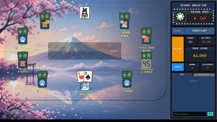Pixel Texas Hold'em Image