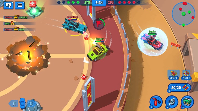 Rage of Car Force: Car Crashing Games screenshot