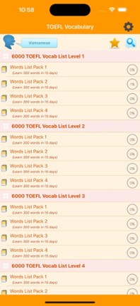 6000 TOEFL Vocabulary Image