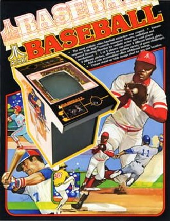 Atari Baseball Game Cover