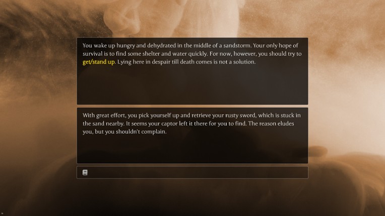 Bael's Rock: A Text Adventure screenshot