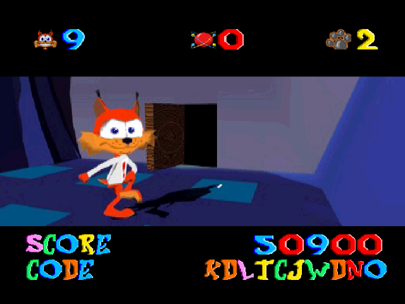 Bubsy 3D screenshot