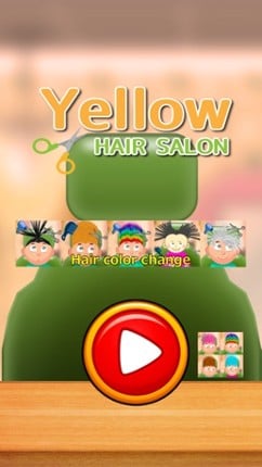 Child game / hair cut (Yellow) screenshot