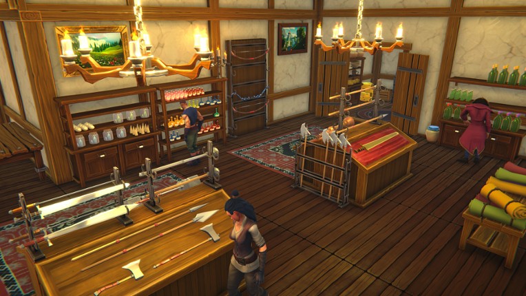 Fantasy Shop Simulator ⚔️ screenshot