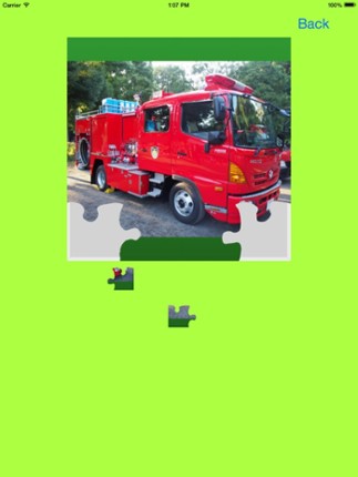 Fire Truck Jigsaw Puzzles screenshot