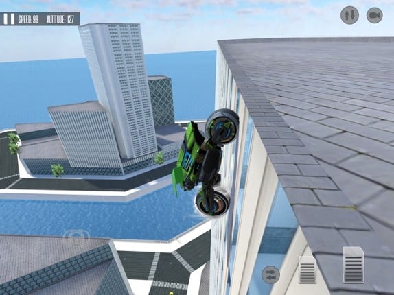 Flying Moto Pilot Simulator screenshot