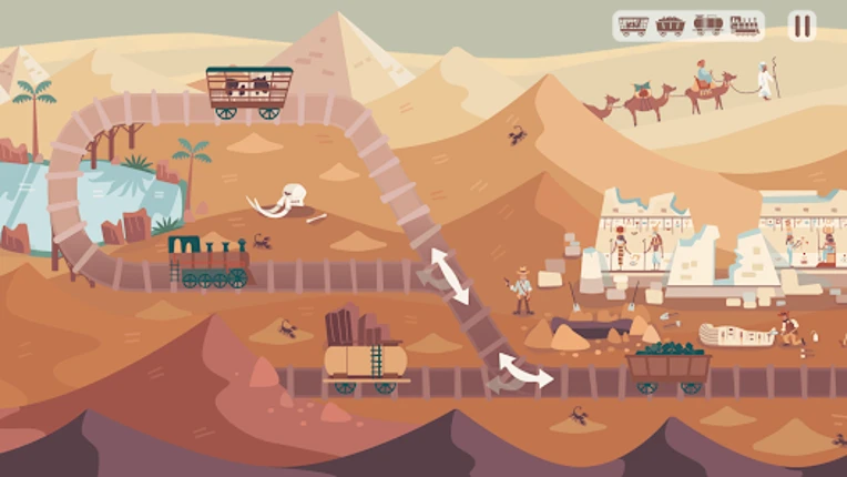 Logic Train: Railway Puzzle screenshot