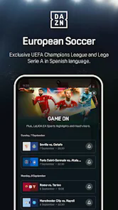 DAZN - Watch Live Sports screenshot