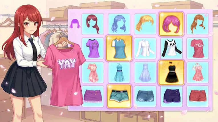 Anime Dress Up Games For Girls screenshot