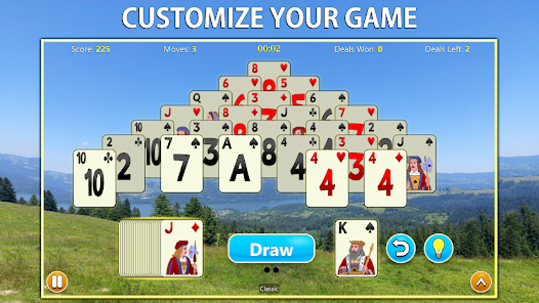 Pyramid Solitaire Mobile screenshot