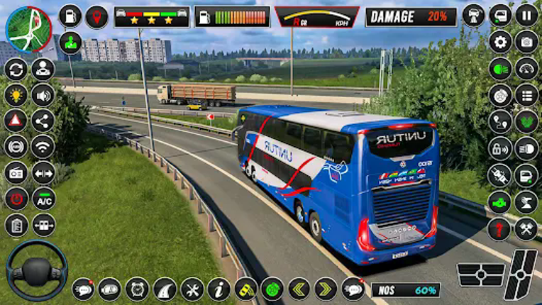 City Coach Bus Driving Bus Sim screenshot