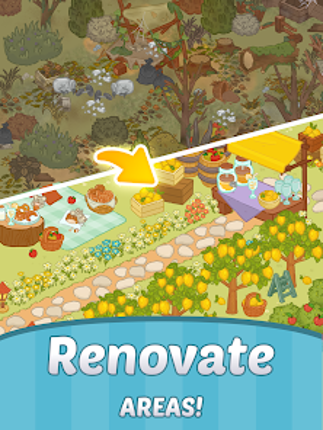 Merge Cartoon : Renovate Town screenshot