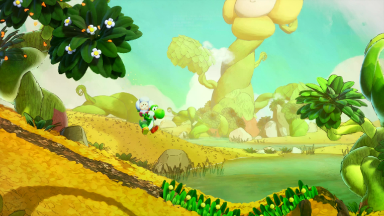 Yoshi and the Mysterious Book screenshot
