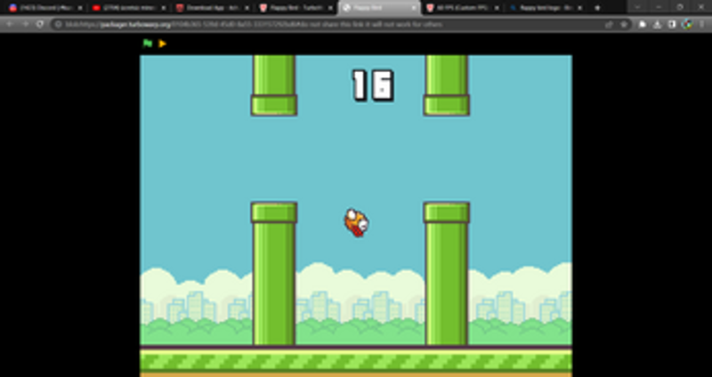 Flappy Bird Scratch screenshot