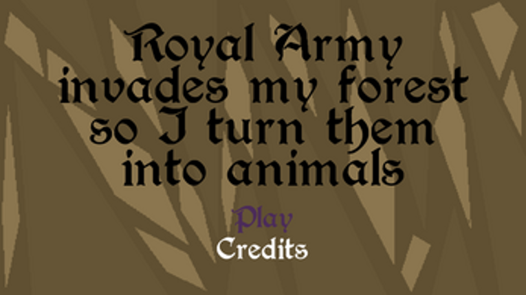 RAIFSITTIA: Royal Army invaded my forest so I turn them into animals Image