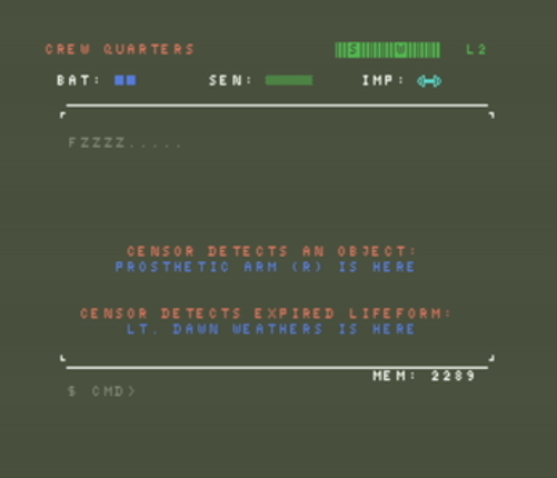 Sad Droid (C64) Commodore 64 screenshot