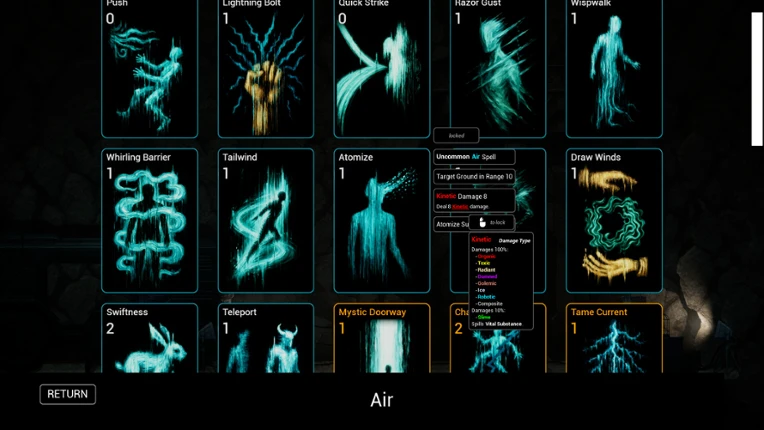 Inearth screenshot