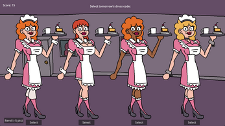 Maid Cafe Fashion Disaster Image