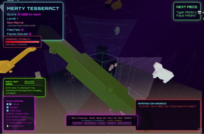 Meaty Tesseract screenshot