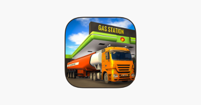 Oil Transport Truck Driving 3D Image