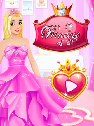 Princess Stylist Girls Dress Up and Makeup Salon screenshot