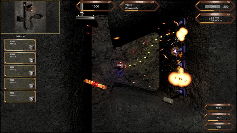 RocketShip Go Up screenshot