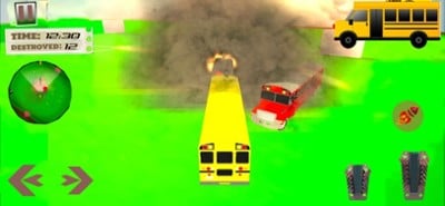 School Bus Derby Crash Racing Image