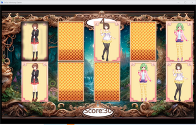 Strip Memory Game Image